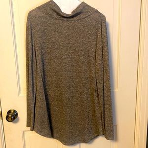NWOT Talbots L gold peck led tunic
